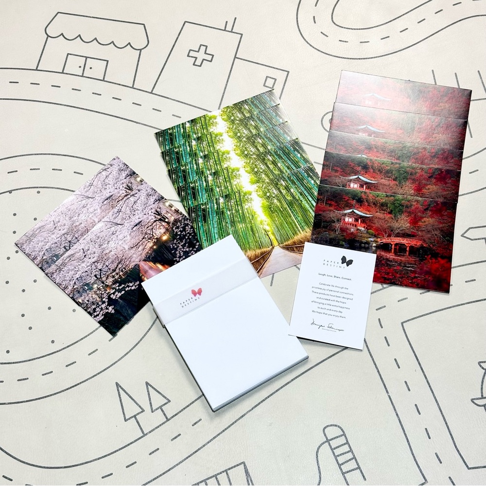 Paper Destiny Japan Note Cards & Envelopes